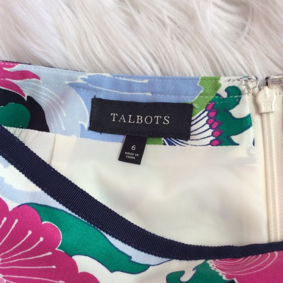 Talbots Floral Pencil Skirt - Picture 6 of 6